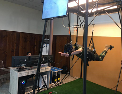 Free Fall Virtual Reality (VR) Simulator